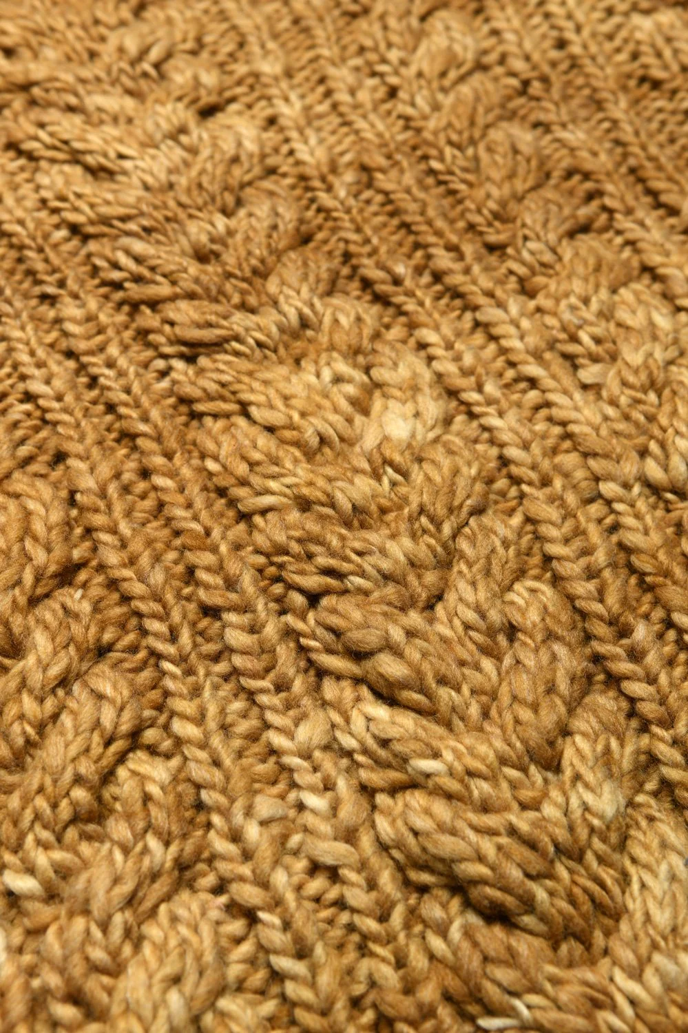 Fisherman Pullover - Dk. Gold - Image 3