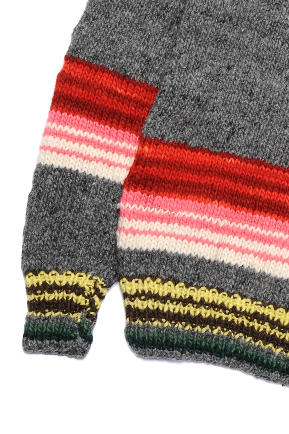 Serape Pullover - Grey - Image 3