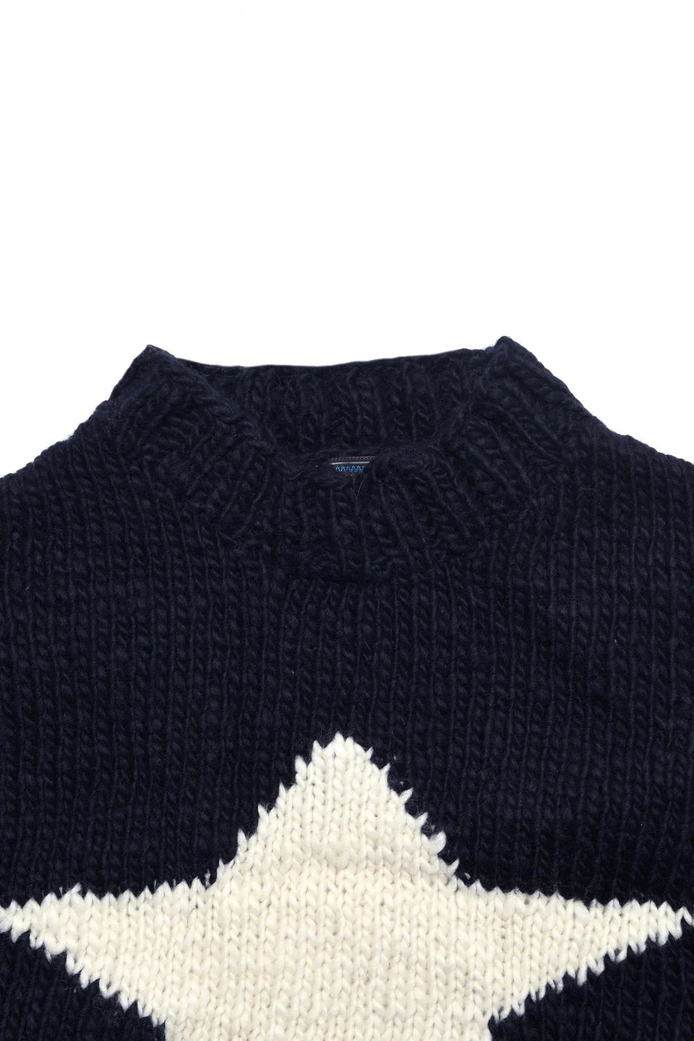 Star Pullover - Navy x Ivory - Image 3